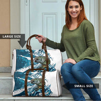Bass Fishing Fisherman Travel Bag Fish Sport Largemouth - Wonder Print Shop
