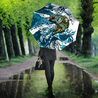 Bass Fishing Fisherman Umbrella Fish Sport Largemouth - Wonder Print Shop