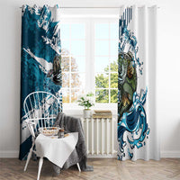 Bass Fishing Fisherman Window Curtain Fish Sport Largemouth - Wonder Print Shop