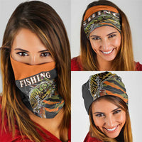 Bass Fishing Fisherman Neck Gaiter Camouflag Pattern - Wonder Print Shop