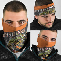 Bass Fishing Fisherman Neck Gaiter Camouflag Pattern - Wonder Print Shop