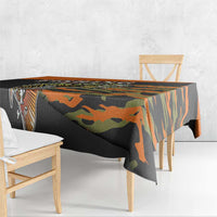 Bass Fishing Fisherman Tablecloth Camouflag Pattern - Wonder Print Shop