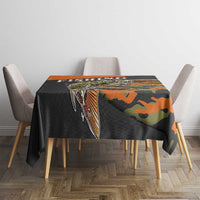 Bass Fishing Fisherman Tablecloth Camouflag Pattern - Wonder Print Shop