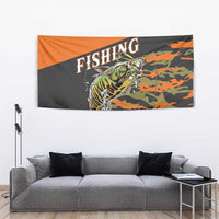 Bass Fishing Fisherman Tapestry Camouflag Pattern - Wonder Print Shop