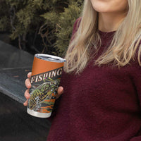Bass Fishing Fisherman Tumbler Cup Camouflag Pattern - Wonder Print Shop
