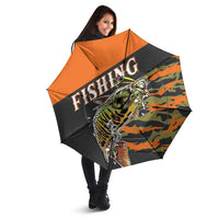 Bass Fishing Fisherman Umbrella Camouflag Pattern - Wonder Print Shop