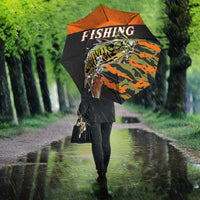 Bass Fishing Fisherman Umbrella Camouflag Pattern - Wonder Print Shop