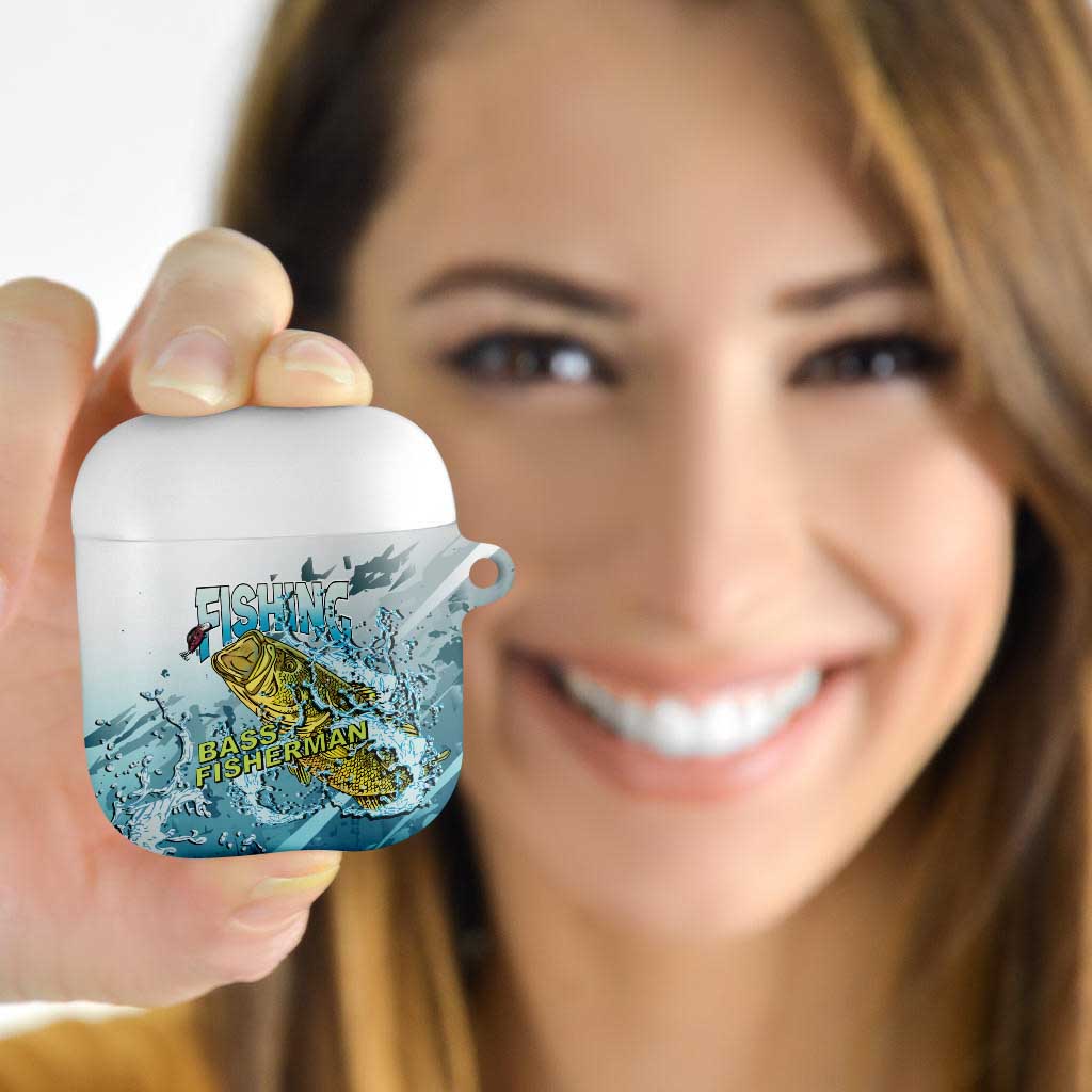 Bass Fishing Vintage AirPods Case - Wonder Print Shop