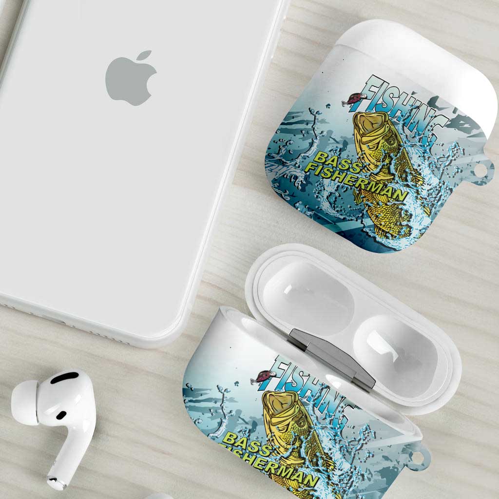 Bass Fishing Vintage AirPods Case - Wonder Print Shop