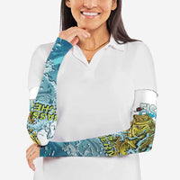 Bass Fishing Vintage Arm Sleeves - Wonder Print Shop