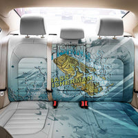 Bass Fishing Vintage Back Car Seat Cover - Wonder Print Shop