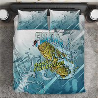 Bass Fishing Vintage Bedding Set - Wonder Print Shop