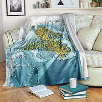 Bass Fishing Vintage Blanket - Wonder Print Shop