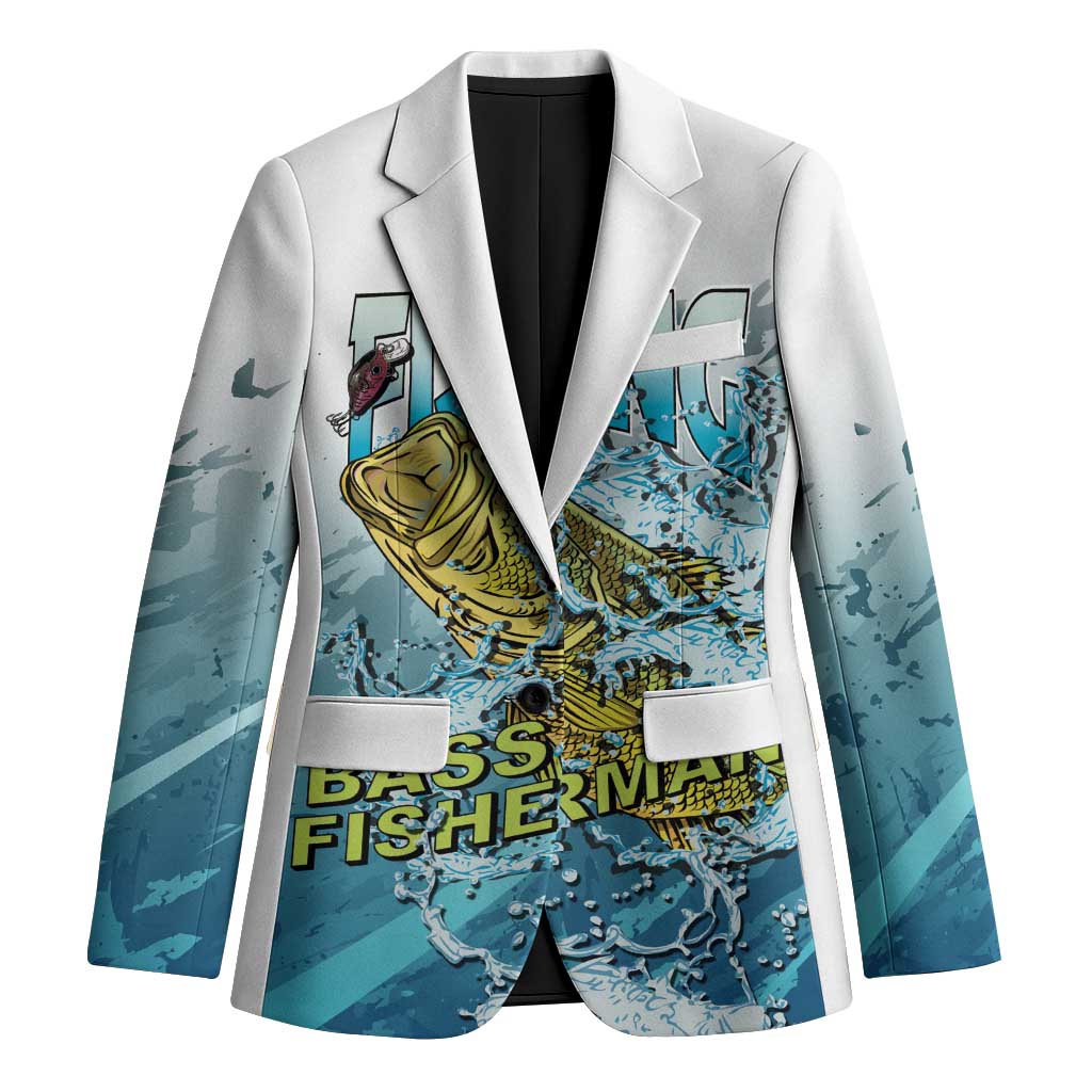 Bass Fishing Vintage Blazer - Wonder Print Shop