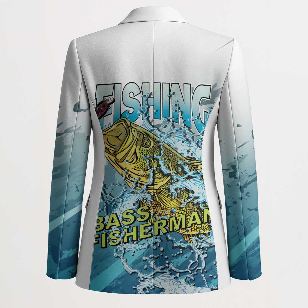 Bass Fishing Vintage Blazer - Wonder Print Shop