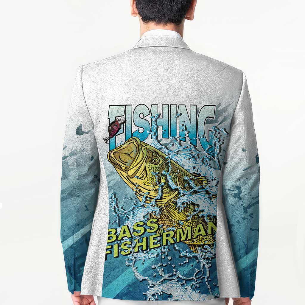 Bass Fishing Vintage Blazer - Wonder Print Shop