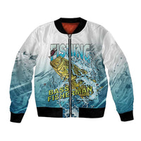 Bass Fishing Vintage Bomber Jacket - Wonder Print Shop