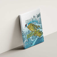 Bass Fishing Vintage Canvas Wall Art - Wonder Print Shop