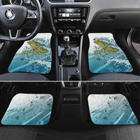 Bass Fishing Vintage Car Mats - Wonder Print Shop