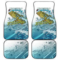 Bass Fishing Vintage Car Mats - Wonder Print Shop
