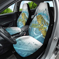 Bass Fishing Vintage Car Seat Cover - Wonder Print Shop