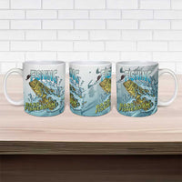 Bass Fishing Vintage Ceramic Mug - Wonder Print Shop