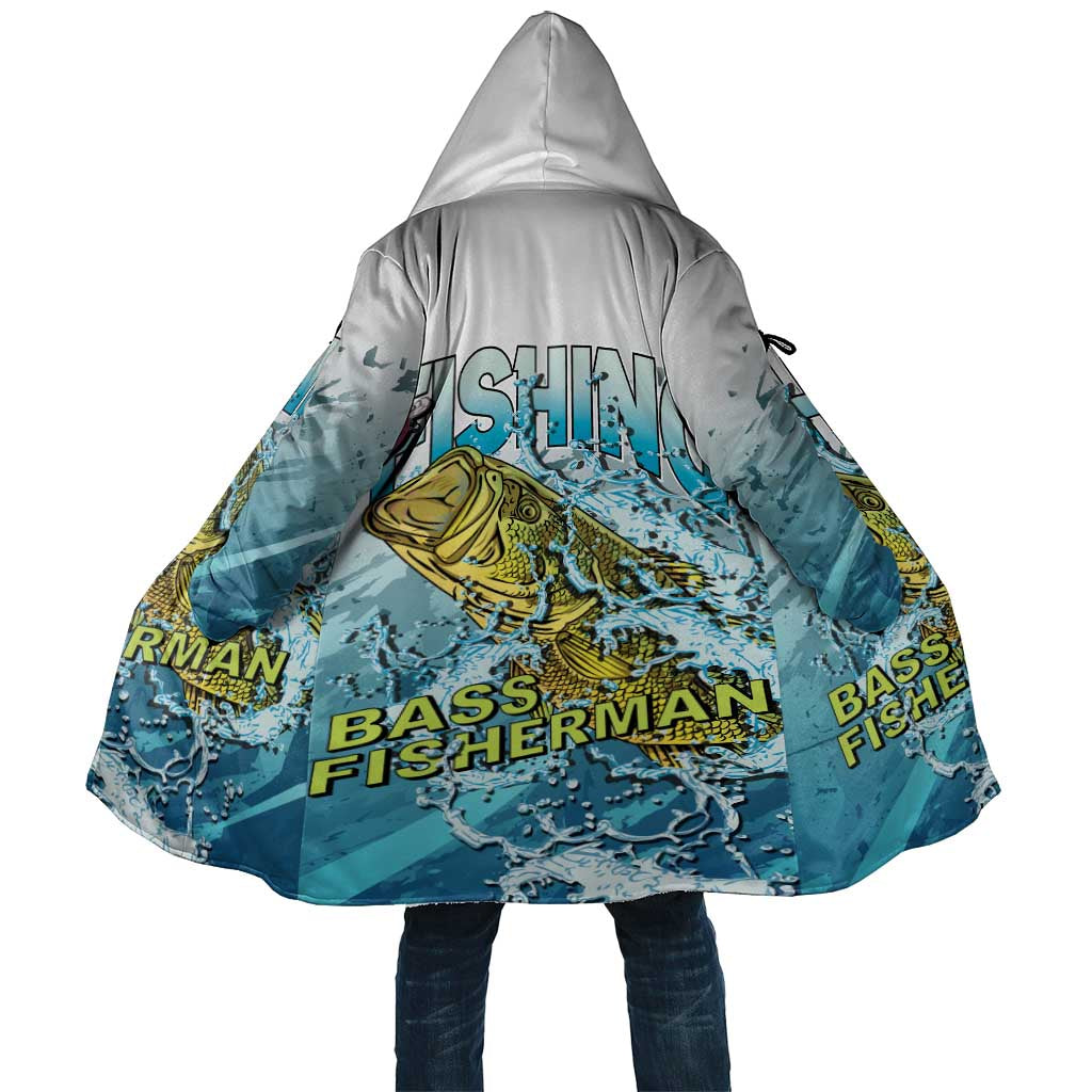 Bass Fishing Vintage Cloak - Wonder Print Shop