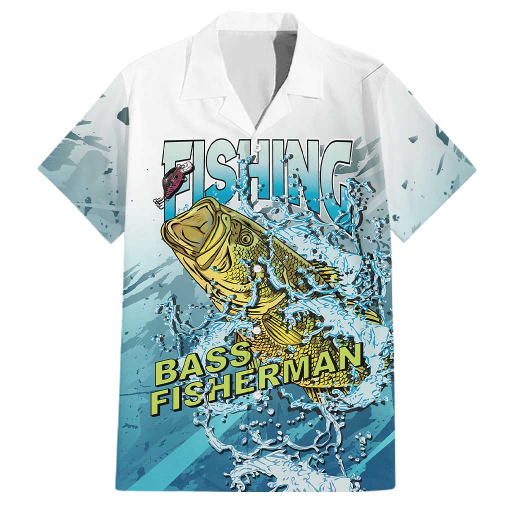 Bass Fishing Vintage Family Matching Puletasi and Hawaiian Shirt - Wonder Print Shop