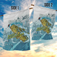 Bass Fishing Vintage Garden Flag - Wonder Print Shop