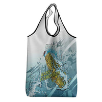 Bass Fishing Vintage Grocery Bag - Wonder Print Shop