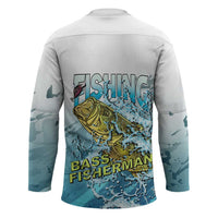 Bass Fishing Vintage Hockey Jersey - Wonder Print Shop