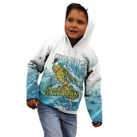 Bass Fishing Vintage Kid Hoodie - Wonder Print Shop