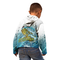 Bass Fishing Vintage Kid Hoodie - Wonder Print Shop