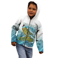 Bass Fishing Vintage Kid Hoodie - Wonder Print Shop