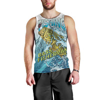 Bass Fishing Vintage Men Tank Top - Wonder Print Shop