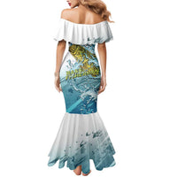 Bass Fishing Vintage Mermaid Dress - Wonder Print Shop
