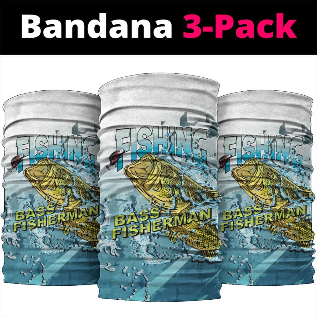 Bass Fishing Vintage Neck Gaiter - Wonder Print Shop