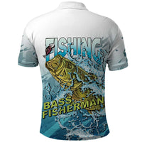 Bass Fishing Vintage Polo Shirt - Wonder Print Shop