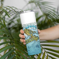 Bass Fishing Vintage Skinny Tumbler - Wonder Print Shop