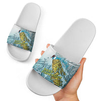 Bass Fishing Vintage Slide Sandals - Wonder Print Shop