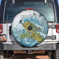 Bass Fishing Vintage Spare Tire Cover - Wonder Print Shop