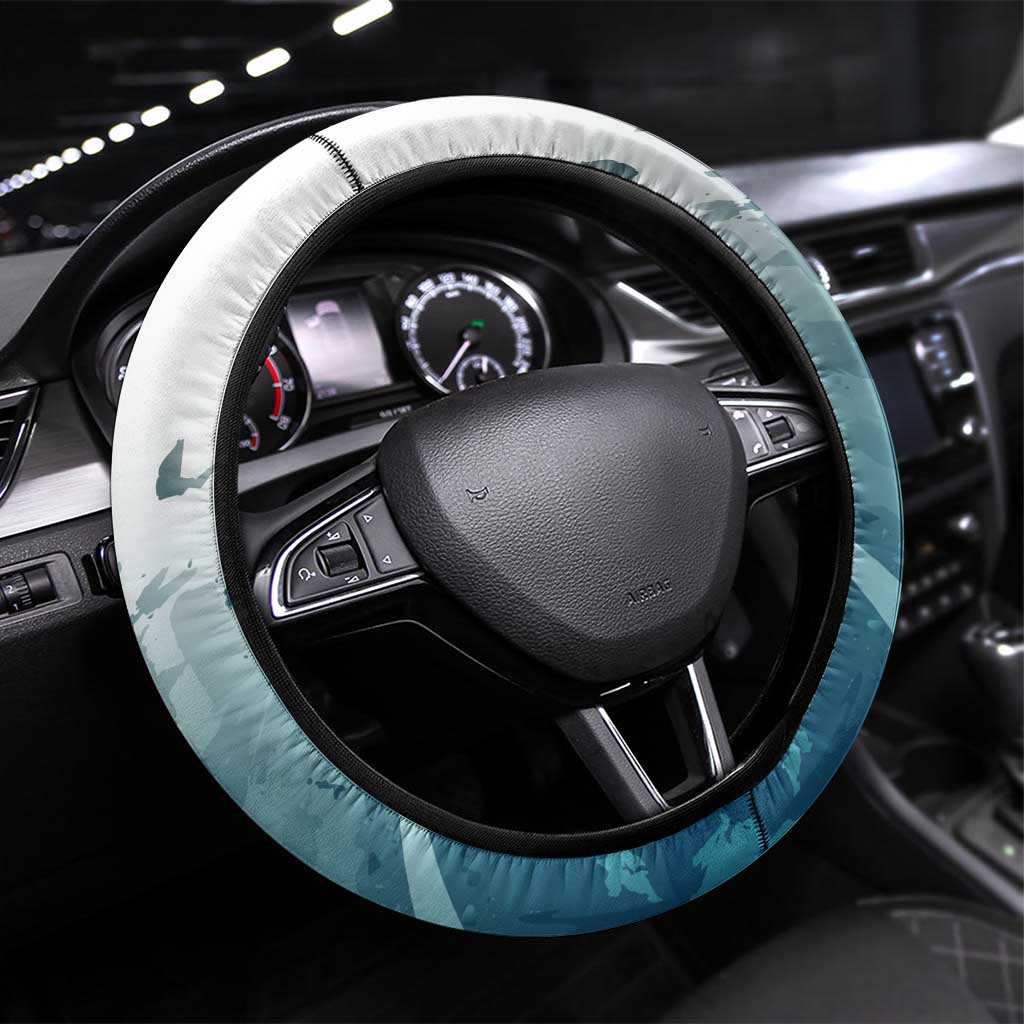 Bass Fishing Vintage Steering Wheel Cover - Wonder Print Shop