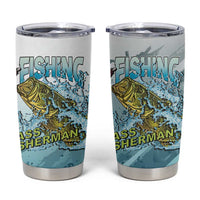 Bass Fishing Vintage Tumbler Cup - Wonder Print Shop