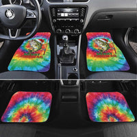 Funny Fishmas Bass Car Mats Merry Fishmas Tie-dye Christmas Vibes - Wonder Print Shop