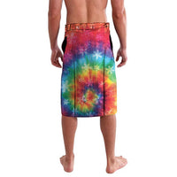 Funny Fishmas Bass Lavalava Merry Fishmas Tie-dye Christmas Vibes - Wonder Print Shop