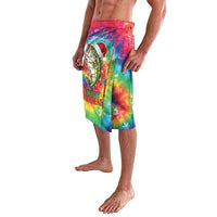 Funny Fishmas Bass Lavalava Merry Fishmas Tie-dye Christmas Vibes - Wonder Print Shop