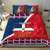 Dominican Republic 180th Years Independence Day Personalized Bedding Set LT9 - Wonder Print Shop