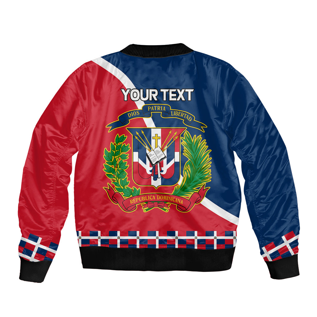 Dominican Republic 180th Years Independence Day Personalized Bomber Jacket LT9 - Wonder Print Shop