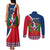 Dominican Republic 180th Years Independence Day Personalized Couples Matching Tank Maxi Dress and Long Sleeve Button Shirt LT9 - Wonder Print Shop