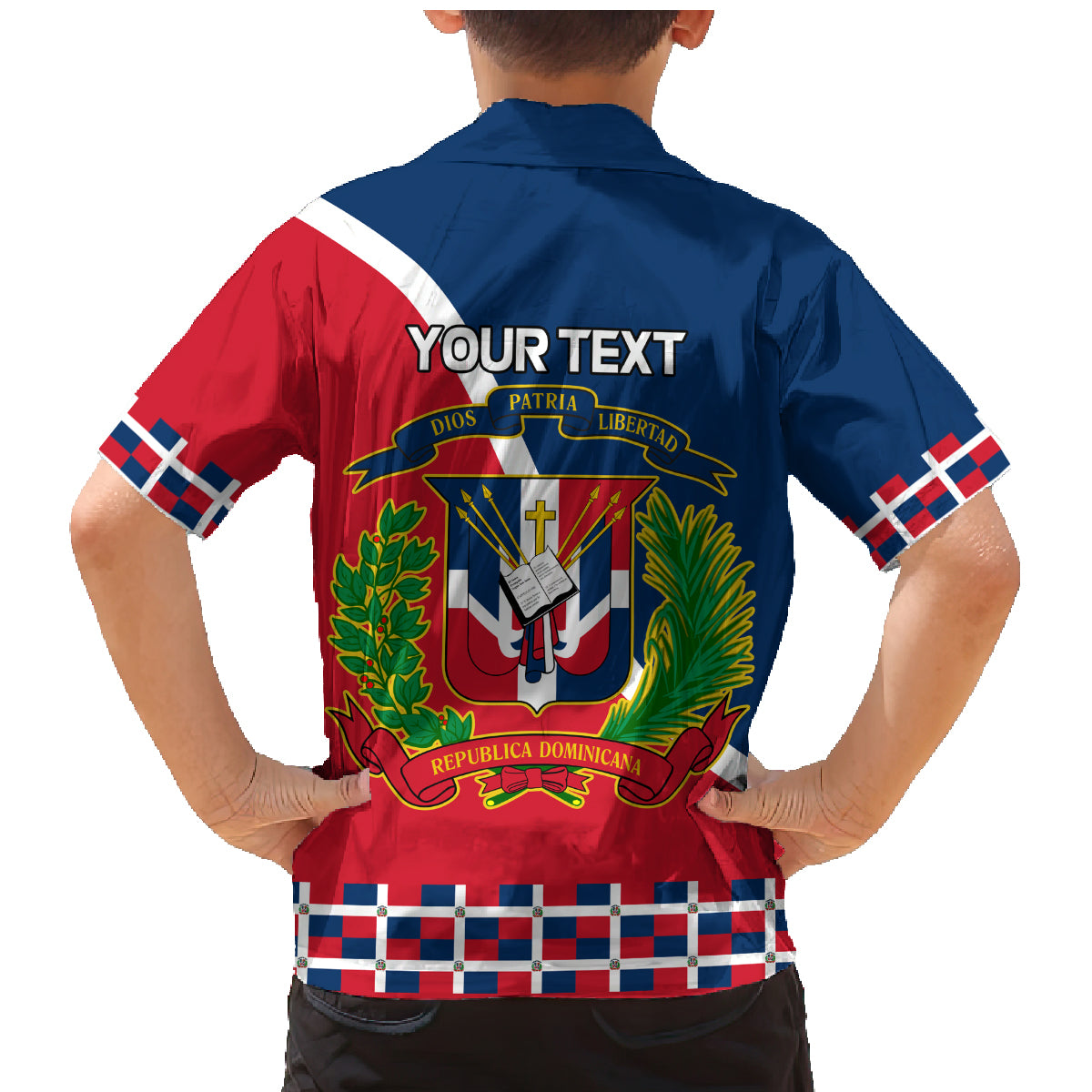 Dominican Republic 180th Years Independence Day Personalized Family Matching Mermaid Dress and Hawaiian Shirt LT9 - Wonder Print Shop